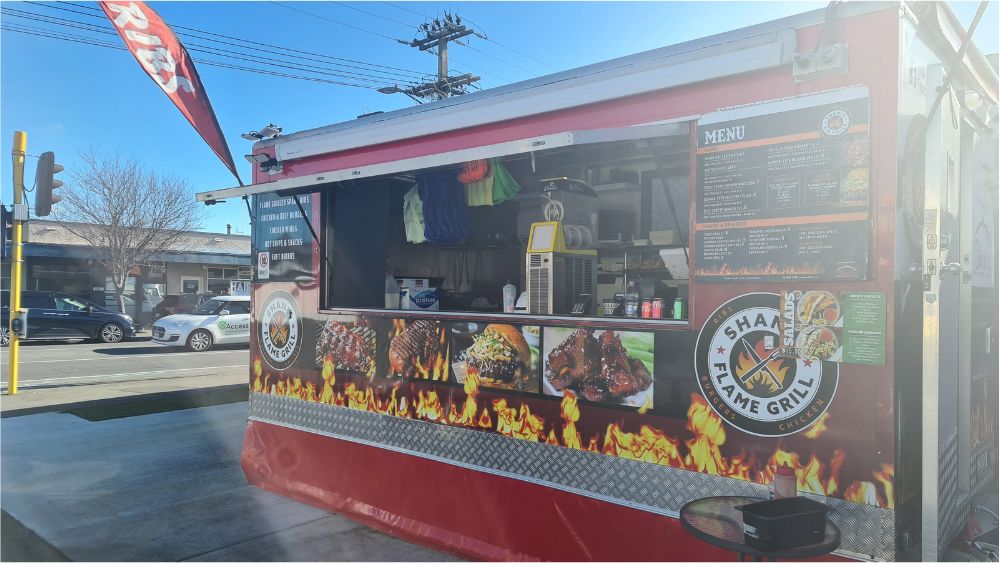 Shani's FlameGrill Truck Hastings